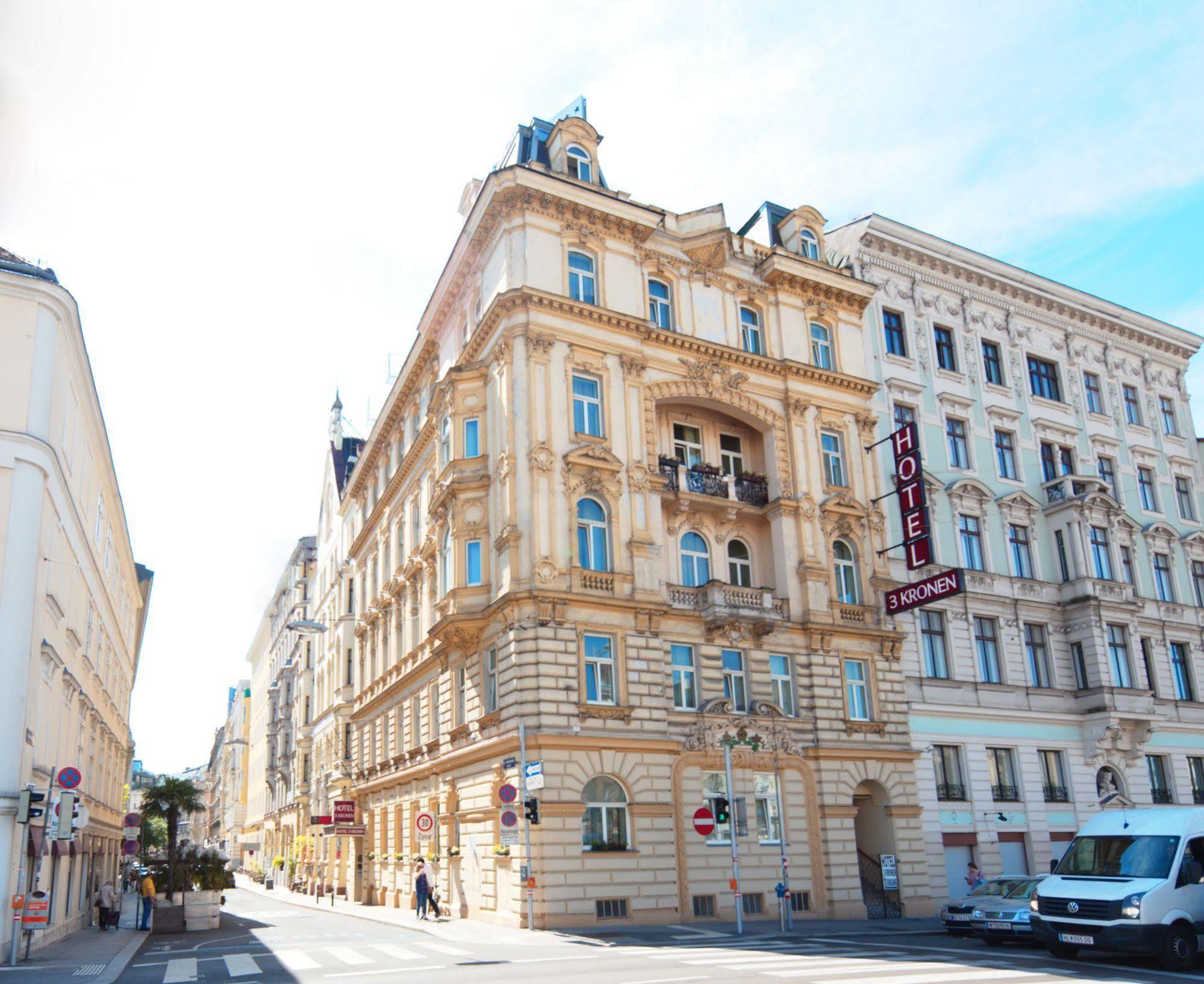 Drei Kronen Hotel Wien City Eksteriør billede